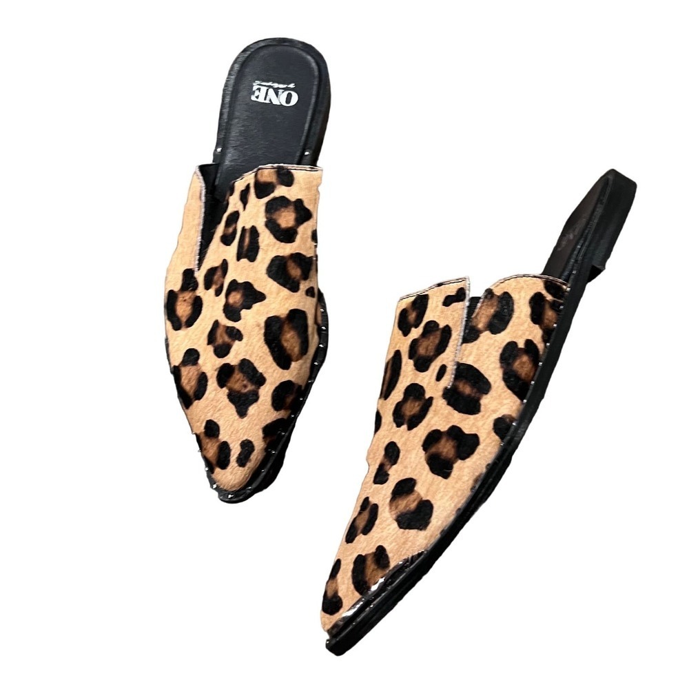 One Teaspoon Leopard Pixie Loafers Size 40 EUR 9.5 US